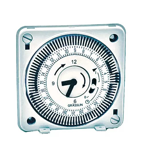 Grasslin Analogue Time Switch 110 → 230 V ac, 1-Channel
