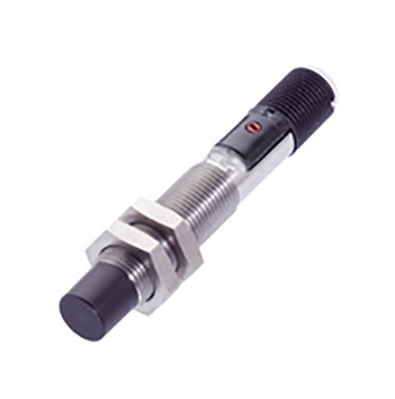 BALLUFF Capacitive Threaded Barrel Proximity Sensor, M12, 8 mm Detection, PNP NO, 10 → 30 V dc