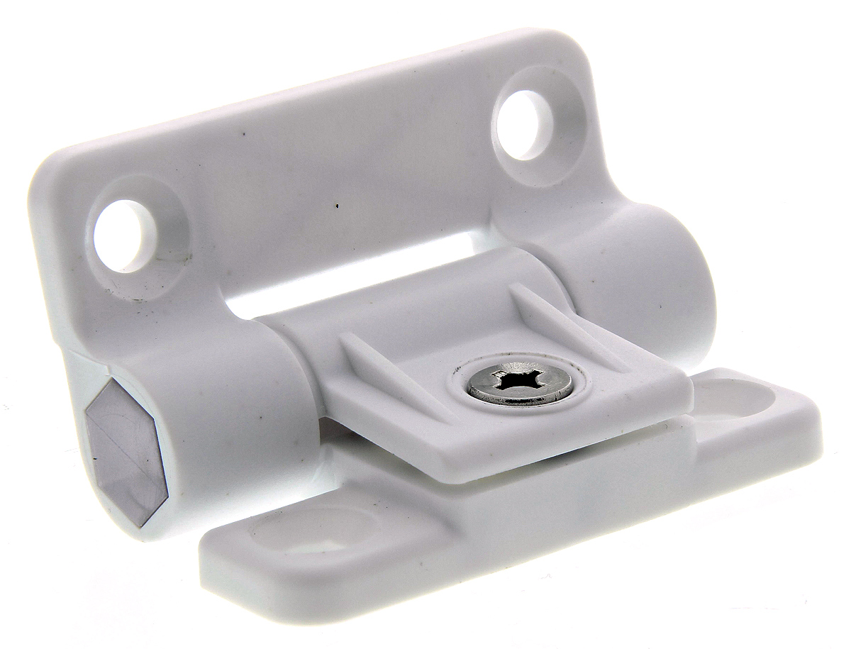 RS PRO Friction Hinge, Screw Fixing, 65mm x 57mm x 5.2mm