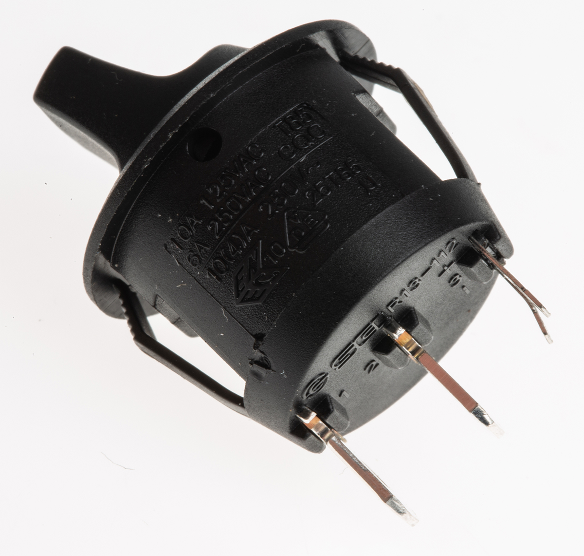 Arcolectric (Bulgin) Ltd Illuminated SPST, On-Off Rocker Switch Panel Mount