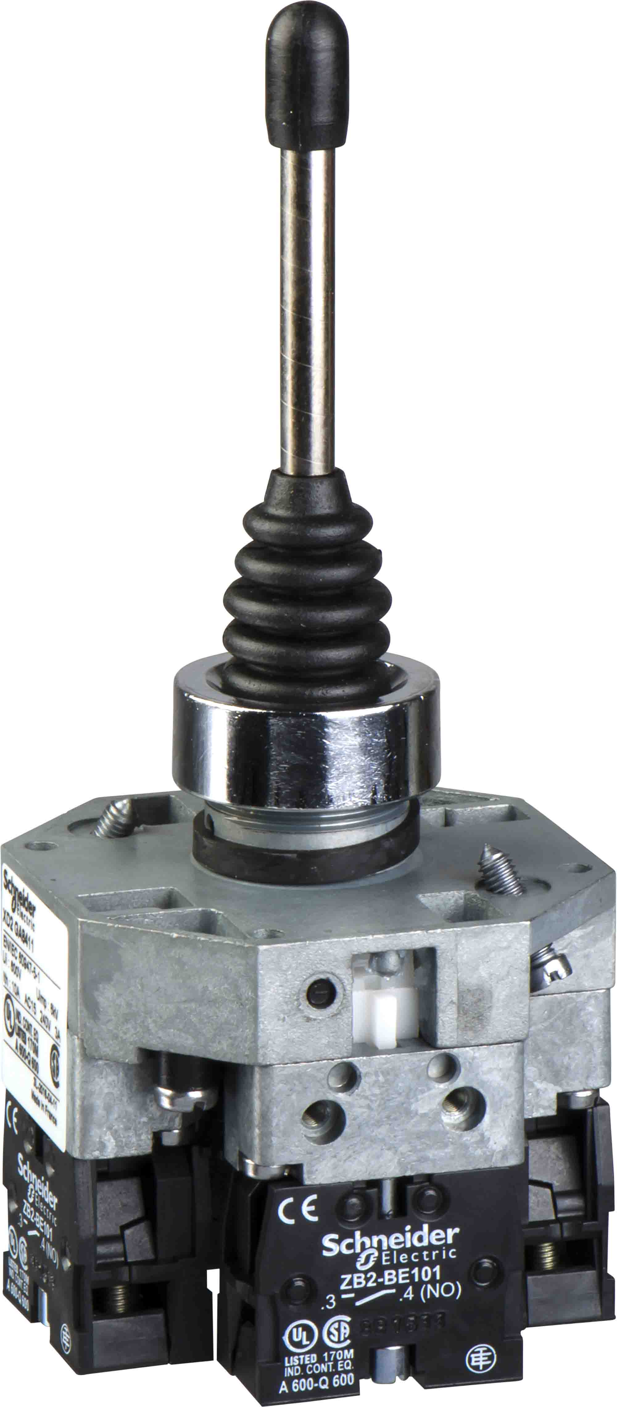 Schneider Electric 4-Axis Joystick Switch Round, IP66 240V