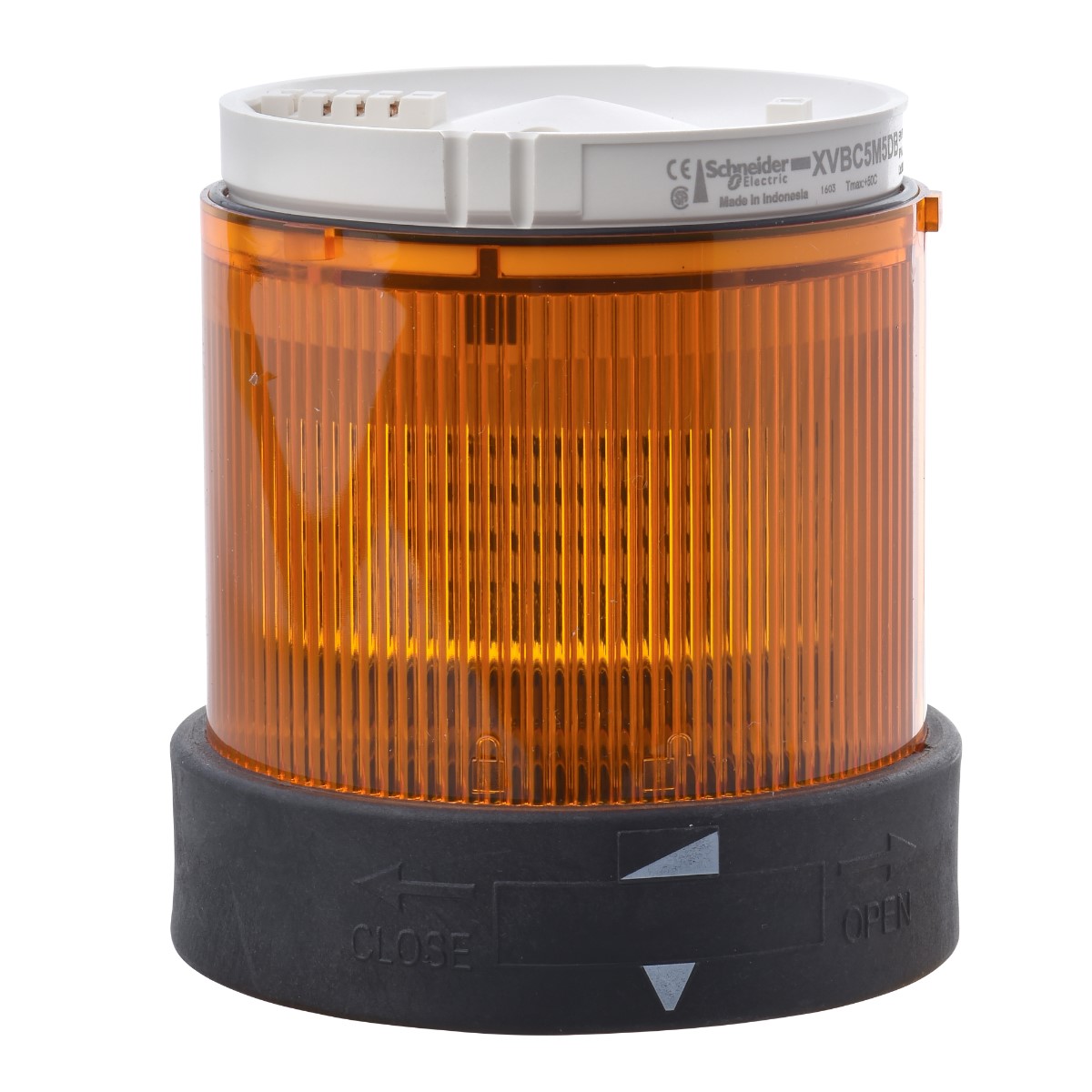 Schneider Electric Harmony XVB Series Amber Flashing Effect Beacon, 230 V ac, LED Bulb, AC, IP65