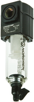 Norgren F72G series 40μm G 3/8 10 bar Pneumatic Filter with Manual drain