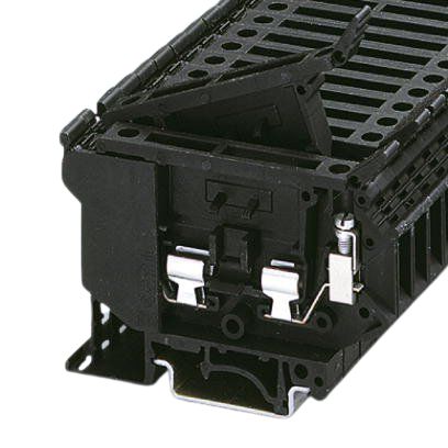 Phoenix Contact 3004100 UK 5-HESI Series Black, 1mm², Single-Level, Screw Termination, Fused, ATEX