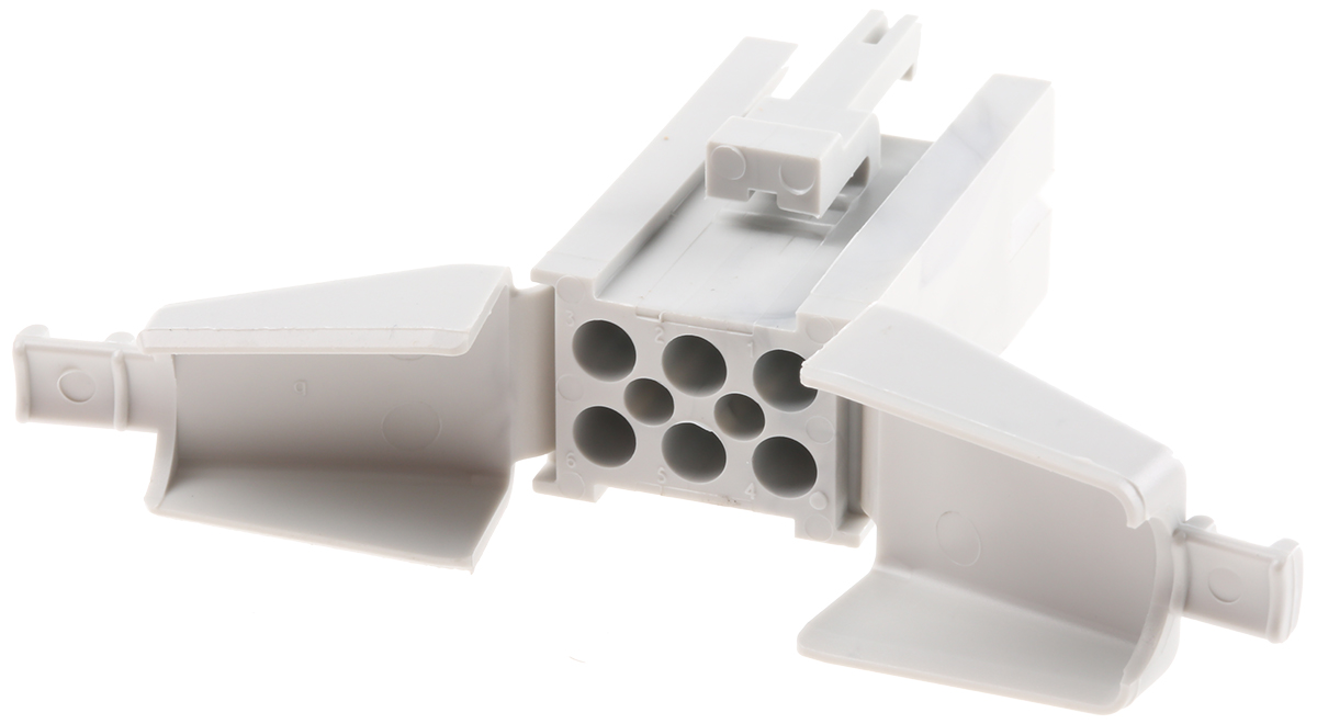 Souriau Sunbank by Eaton Connector, 6 Way, 13A, Male, SMS, Cable Mount, 220.0 V