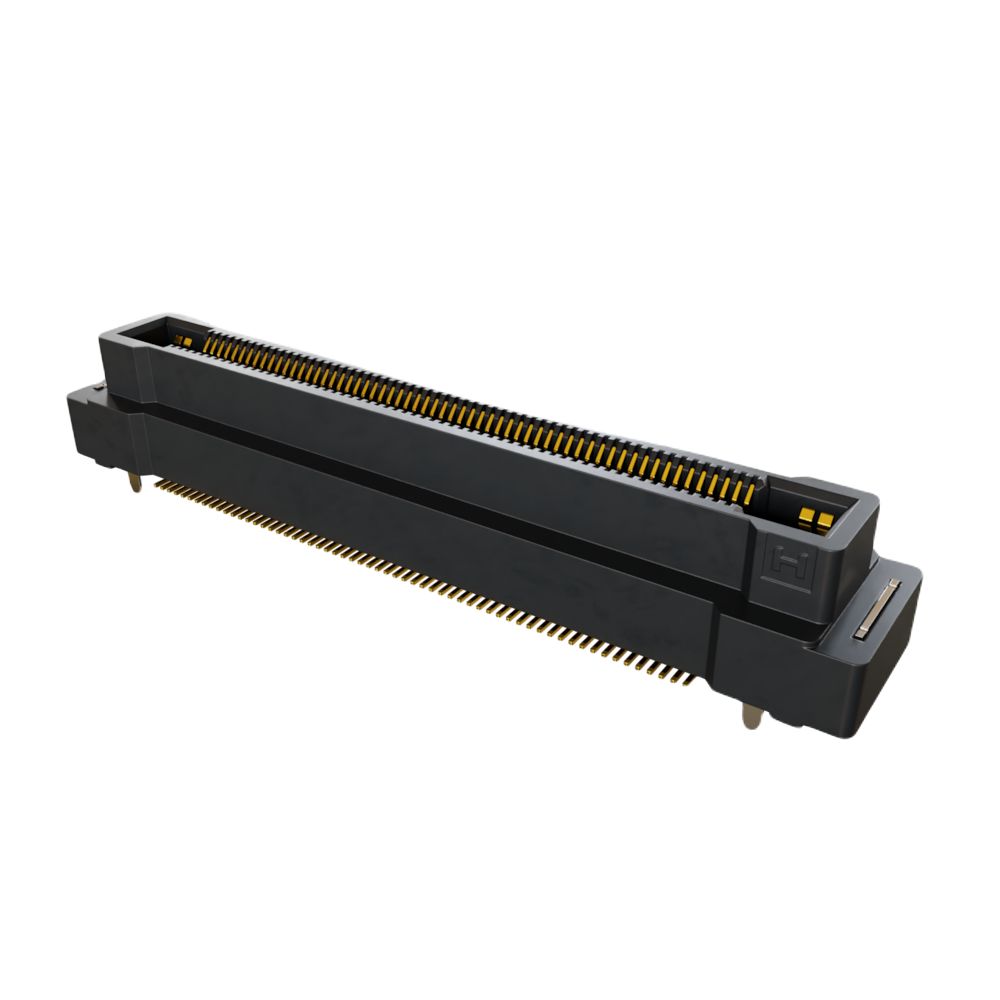HARWIN FLECTO Series Vertical Surface PCB Header, 120 Contact(s), 0.5 mm Pitch, 2 Row, Shrouded