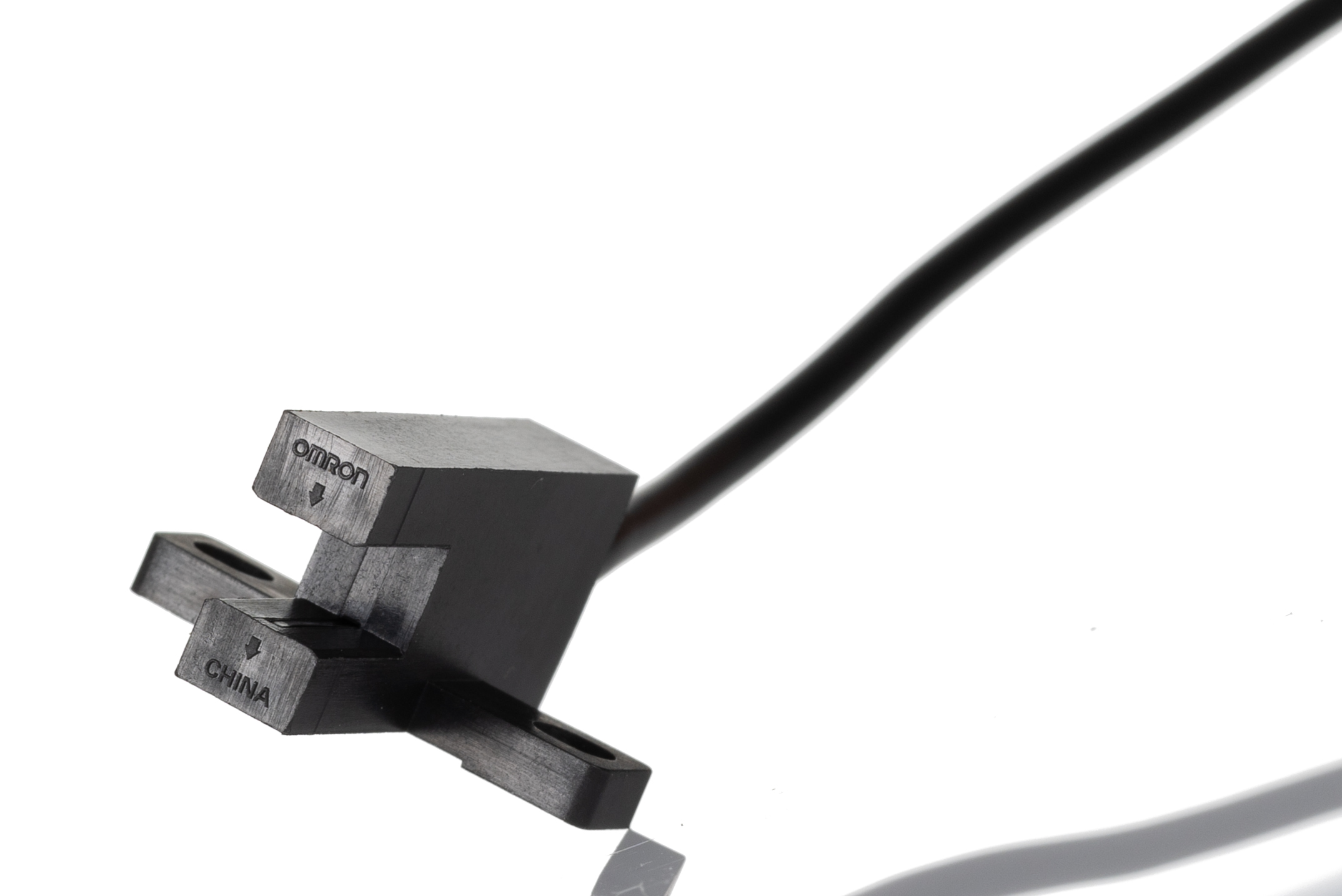 Omron Through Beam Photoelectric Sensor, Fork Sensor, 5 mm Detection Range