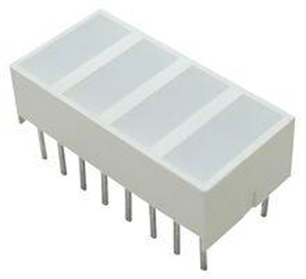 KB-2820CGKD Kingbright Light Bar LED Display, Green 47 mcd