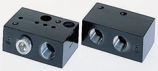 Parker LBSP series 3 station G 1/8 Manifold Base