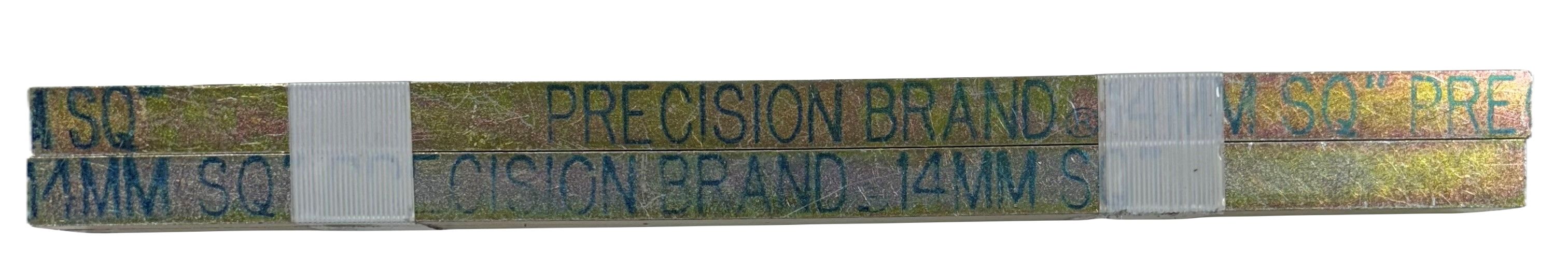 Precision Brand Steel Rectangular Bar, 14mm W, 14mm H, 300mm L