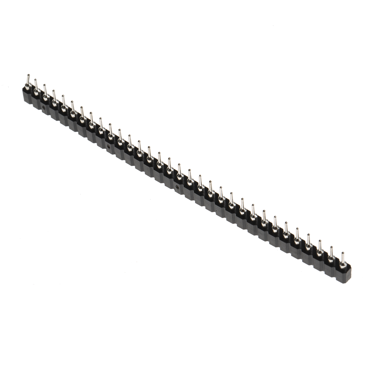 Winslow Straight Through Hole Mount Socket Strip, 32-Contact, 1-Row, 2.54mm Pitch, Solder Termination