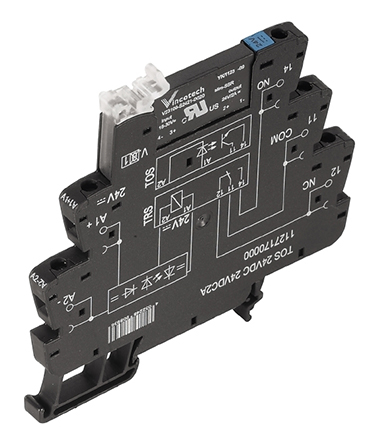 Weidmuller TOZ Series Solid State Interface Relay, DIN Rail Mount