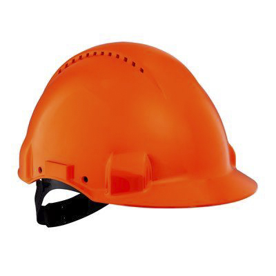 3M Peltor Uvicator G3000 Orange Safety Helmet , , Ventilated