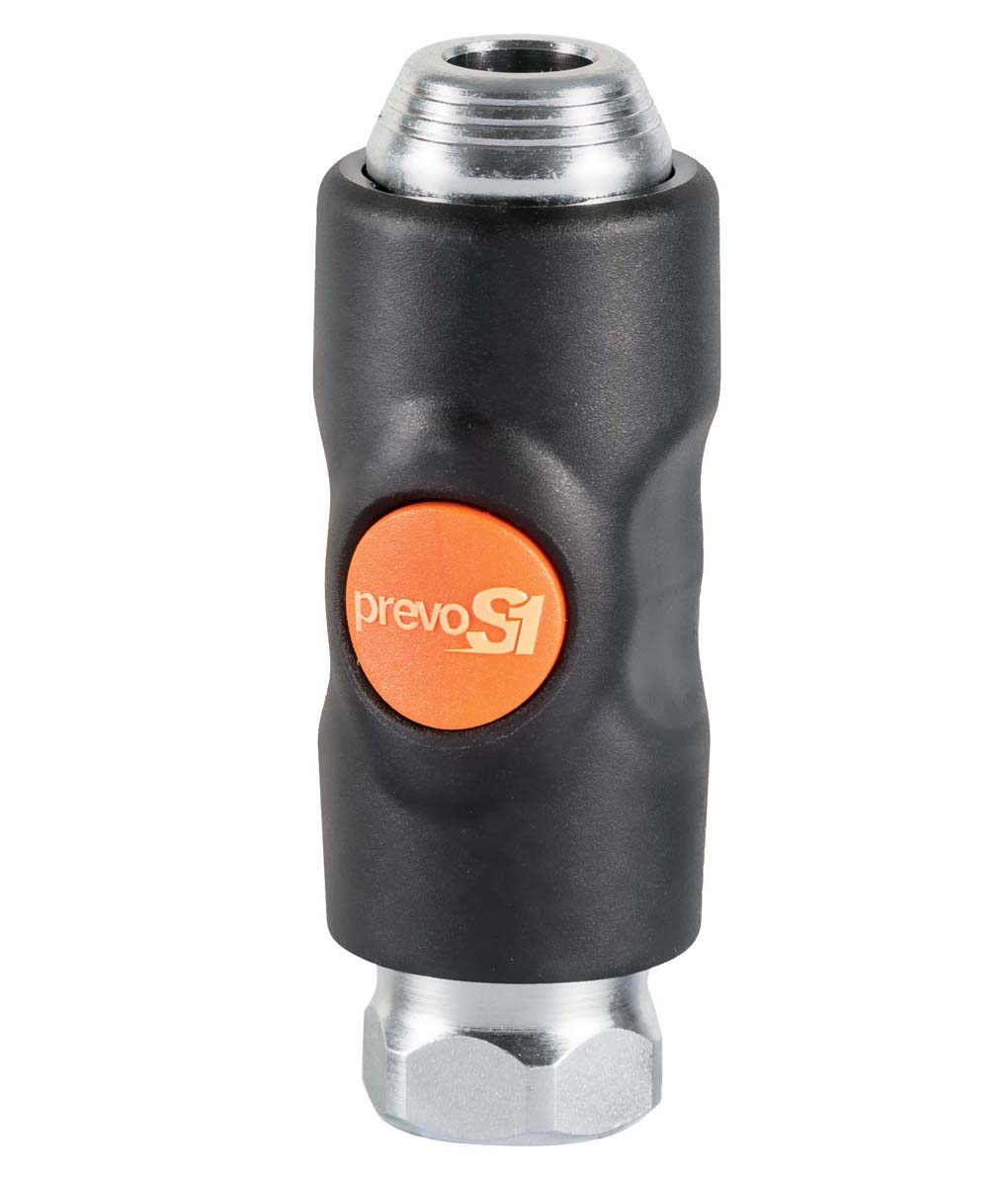 PREVOST Composite Body Female Safety Quick Connect Coupling, G 3/8 Female Threaded