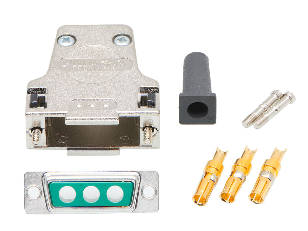 FCT from Molex, FCT Series D-Sub Connector Backshell For Use With D-Sub Connectors
