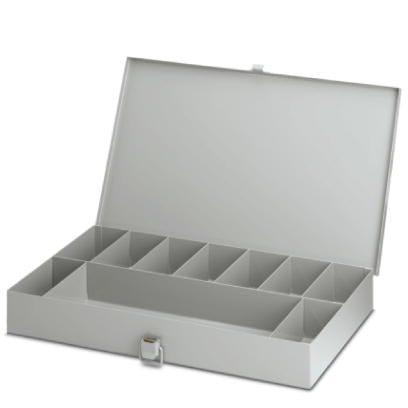 Phoenix Contact 10 Cell Compartment Box, 48mm x 357mm x 48mm