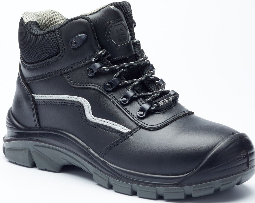 Blackrock CF08 Unisex Black Non Metallic Toe Capped Safety Shoes, UK 6, EU 39