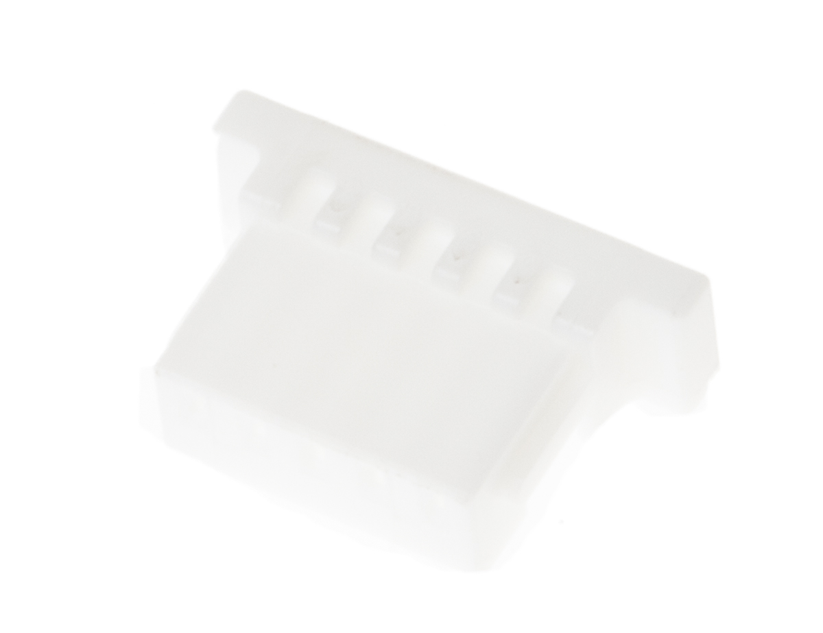 JST, SH Female Connector Housing, 1mm Pitch, 5 Way, 1 Row
