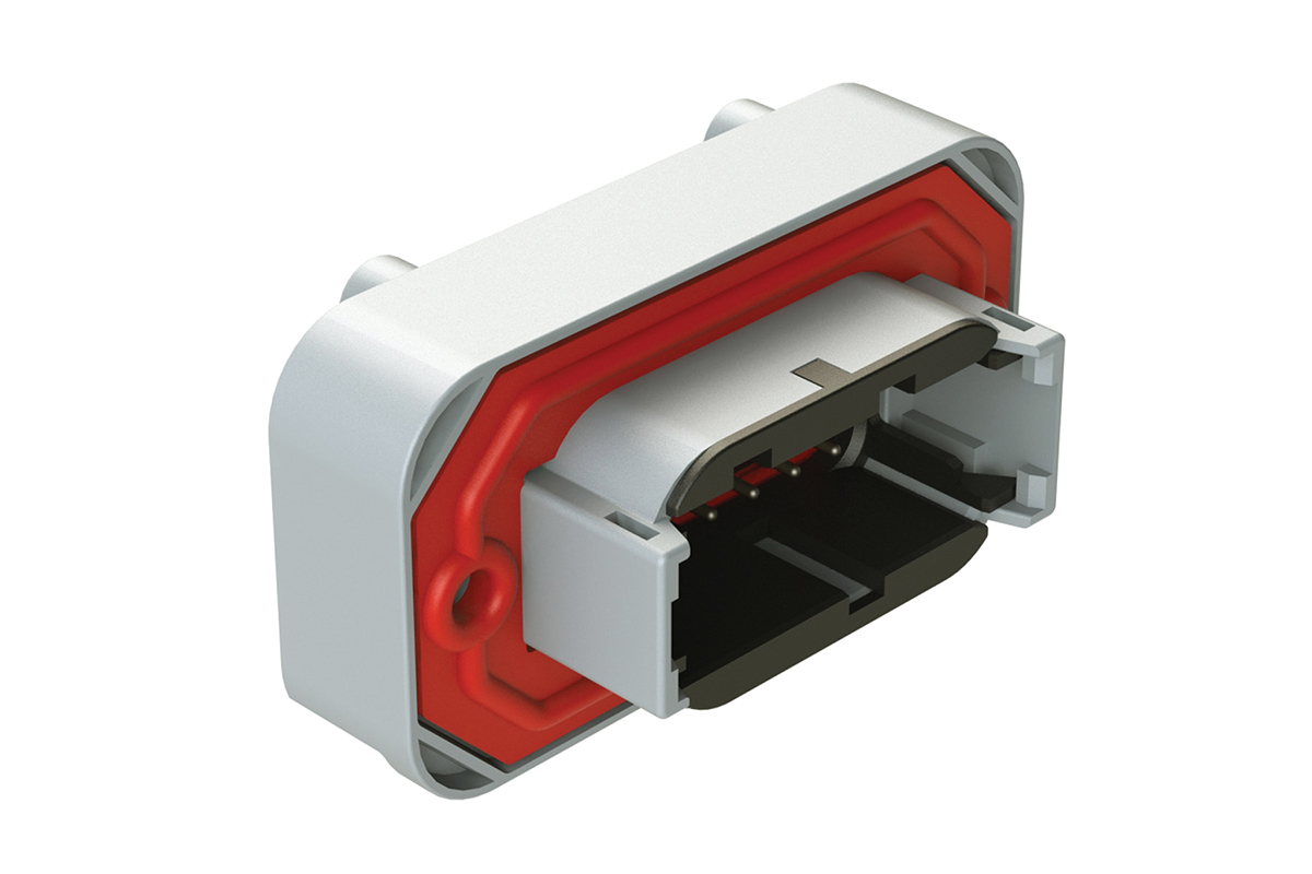 Amphenol Industrial, AT Automotive Connector Plug Grey Flange Mount 12 Way ATM13-12PB-BM03
