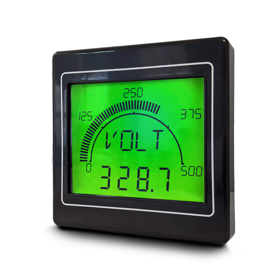 Trumeter LCD Digital Panel Multi-Function Meter, 68mm x 68mm