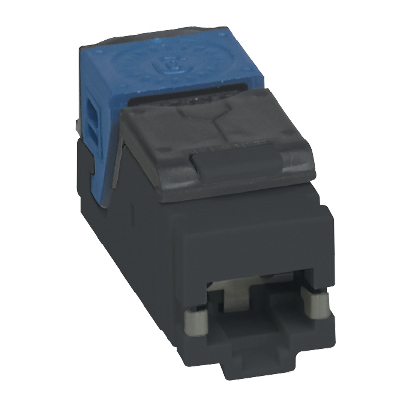 Legrand Female RJ45 Connector, Panel Mount, Cat6, FTP Shield Straight 1 Port
