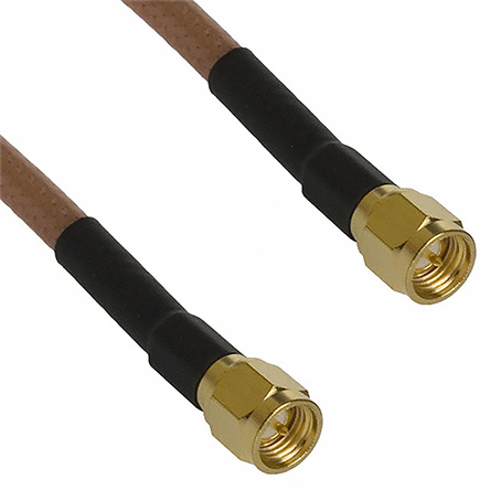 Cinch 415 Series, 304.8 mm, RG142 Coaxial, Terminated 50 Ω