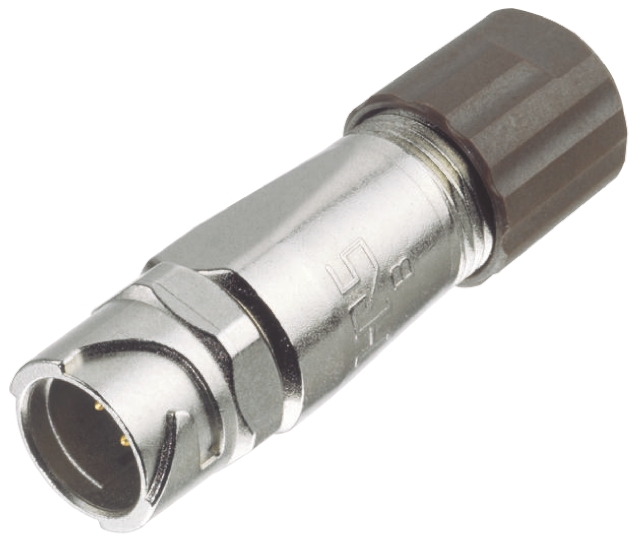 Hirose Circular Connector, 4 Contacts, Cable, Miniature Connector, Plug, Male, IP67, IP68, LF Series