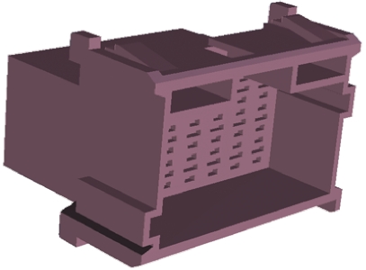 TE Connectivity, Timer Automotive Connector 21 Way, Solder Termination 1-967630-3