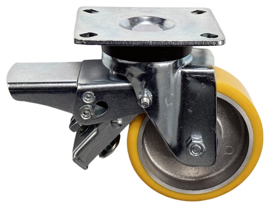 RS PRO Swivel Castor Wheel, 250kg Capacity, 100mm Wheel