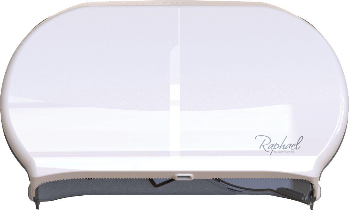 Northwood Hygiene White ABS Toilet Paper Dispenser, 140mm x 300mm x 490mm