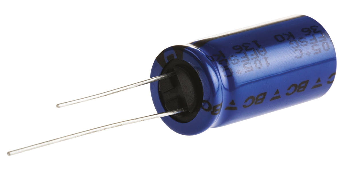 Vishay 470μF Aluminium Electrolytic Capacitor 50V dc, Radial, Through Hole - MAL213651471E3