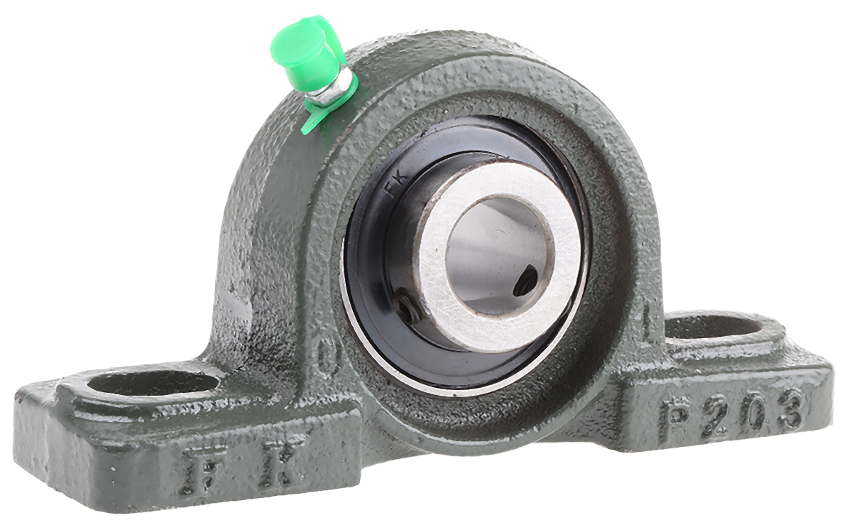 RS PRO Pillow Block Bearing -, 17mm ID