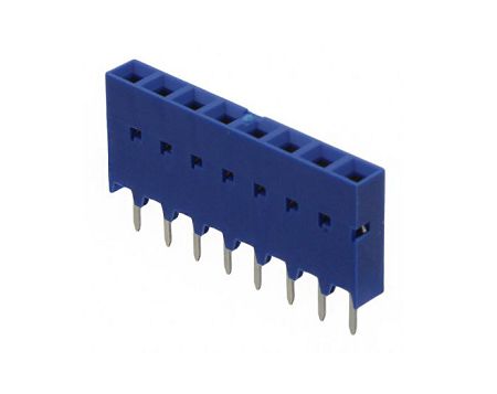 Amphenol Communications Solutions Surface Mount PCB Socket, 8-Contact, 1-Row, 2.54mm Pitch