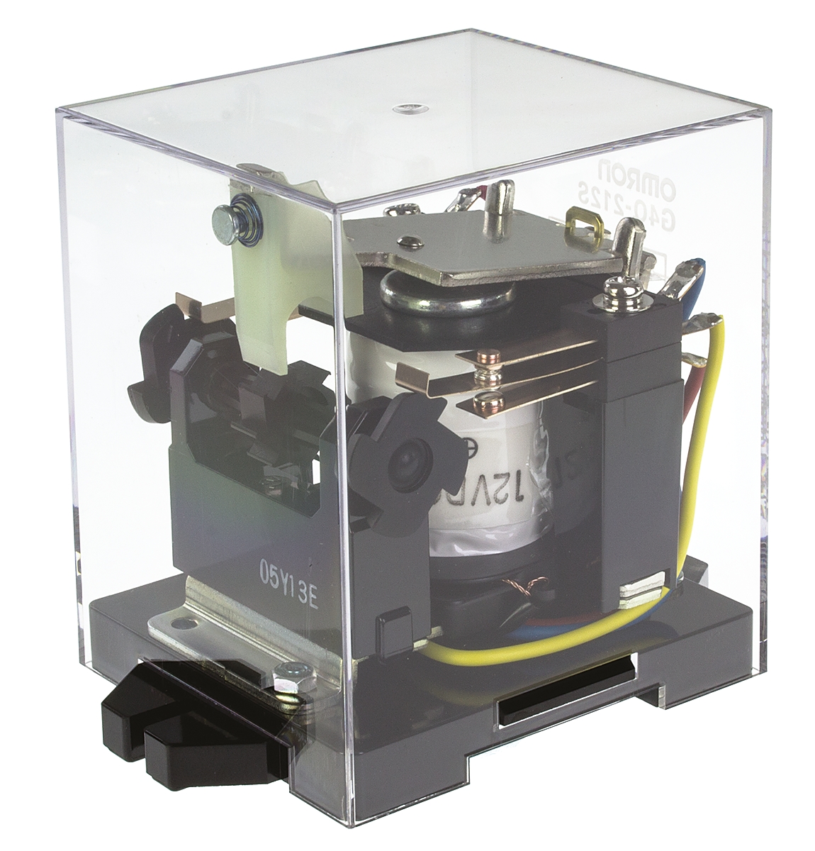 Omron Plug In Latching Power Relay, 12V dc Coil, 5A Switching Current, DPDT