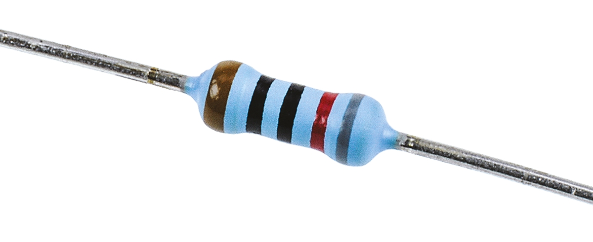 Vishay MBB0207 Series Axial Thin Film Fixed Resistor 820Ω ±1% 0.6W ±50ppm/°C