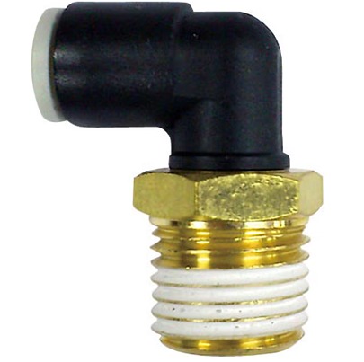SMC KQ2 Series One-touch Fitting, Push In 8 mm to R 1/8 Male, Threaded-to-Tube Connection Style, KQ2L08-01AS-X35
