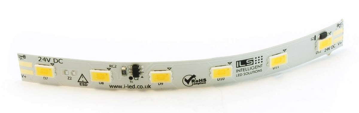 Intelligent LED Solutions 24V White LED Strip Light, 4000K Colour Temp