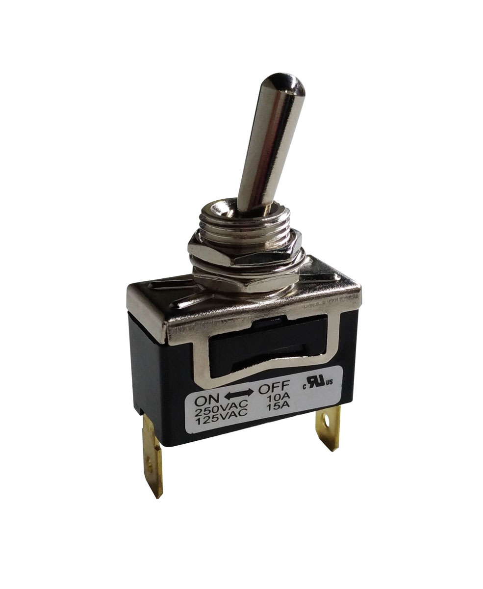 RS PRO Toggle Switch, PCB Mount, On-Off, SPST, Solder Terminal