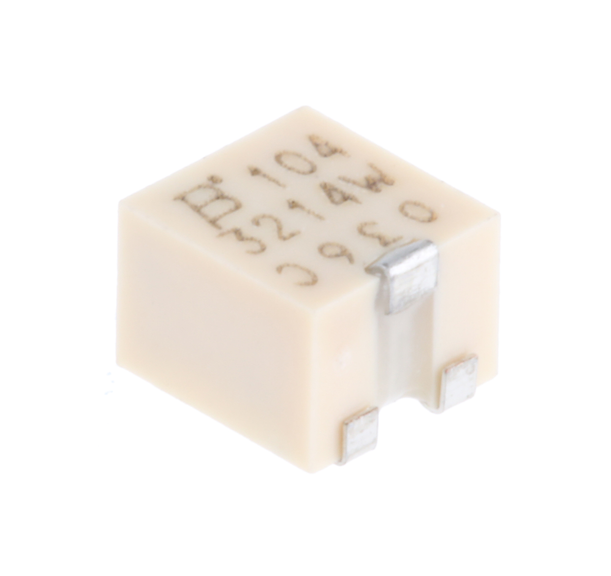 100kΩ, SMD Trimmer Potentiometer 0.25W Top Adjust Bourns, 3214