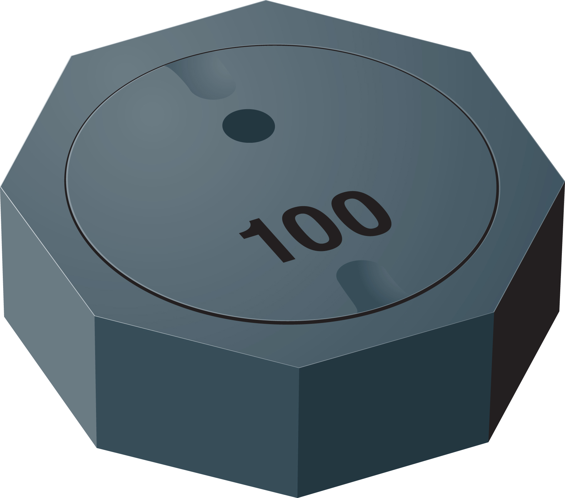 Bourns, SRU1038, Surface Mount Yes Multilayer Surface Mount Inductor with a Ferrite Core, 47 μH Ferrite Core 30 % 1.65 A