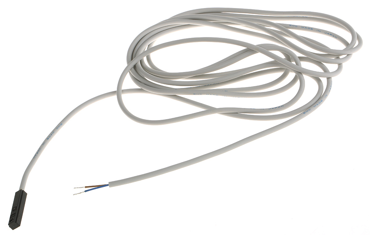 SMC CP95 Series Solid State Switch, 3m Fly Lead, Groove Mounted