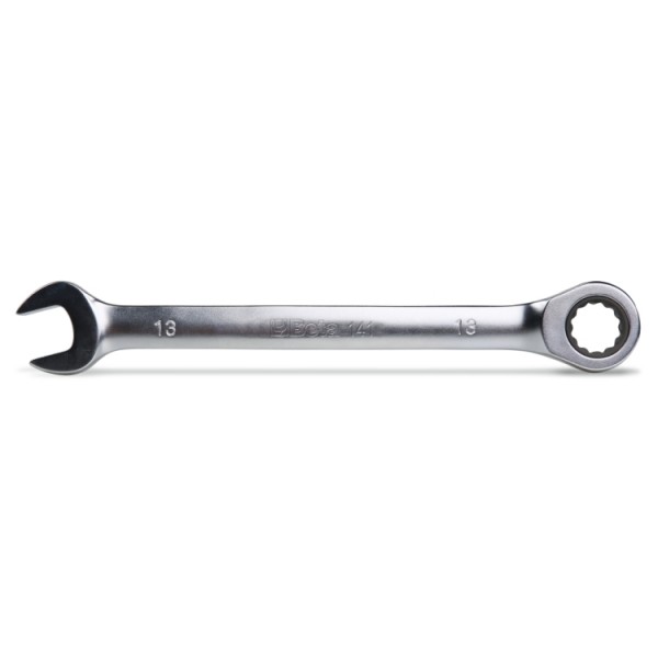 BETA Combination Ratchet Spanner, 8mm, Metric, , , 136 mm Overall