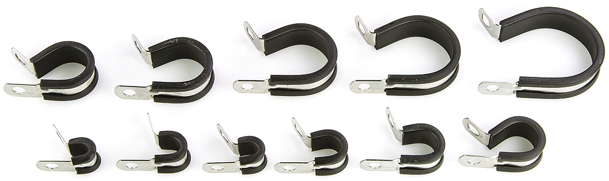JCS Hi-Torque 104 Piece Stainless Steel P-Clip Kit