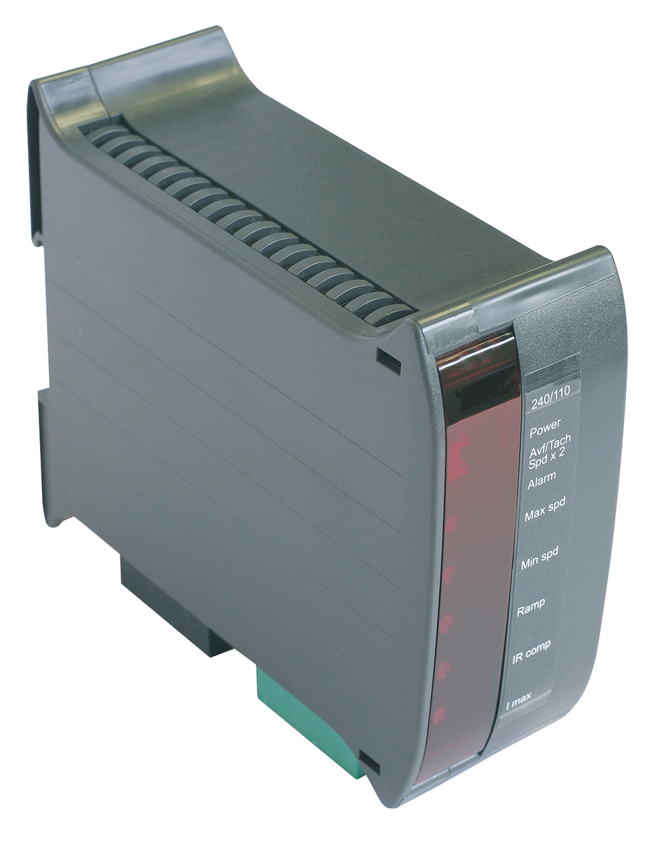Sprint Electric DC Motor Controller, 110 V ac, 240 V ac, 1 Phase, 12.2 A, 180 V dc (@ 230 V ac), 90 V dc (@ 110 V ac)