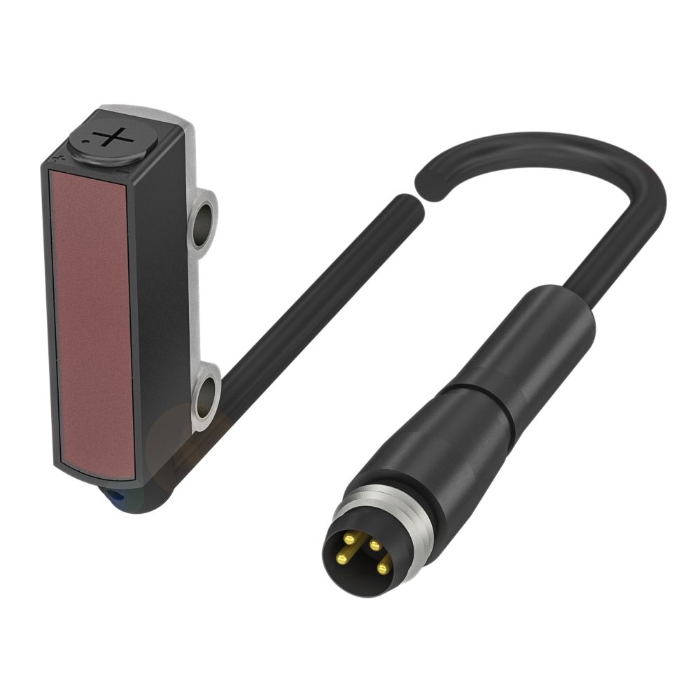 BALLUFF Diffuse Photoelectric Sensor, Barrel Sensor, 150 mm Detection Range