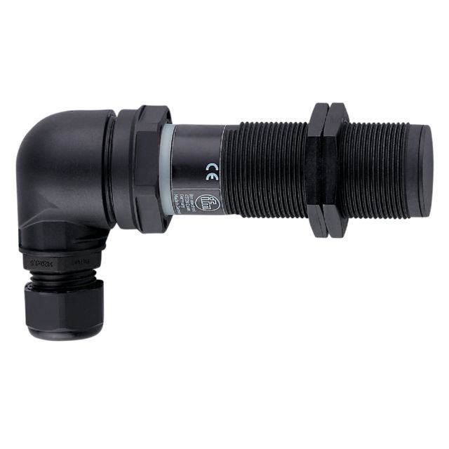 ifm electronic Capacitive Threaded Barrel Proximity Sensor, M30, 3 → 26 mm Detection, PNP NO+NC, 10 → 30