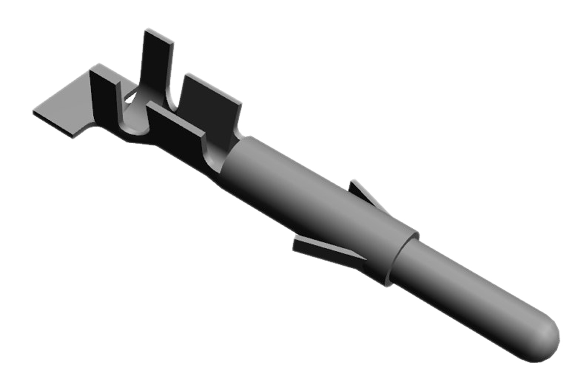 TE Connectivity, Mini-Universal MATE-N-LOK, Tin Crimp Pin Connector, 0.5mm² to 2mm², 20AWG to 14AWG
