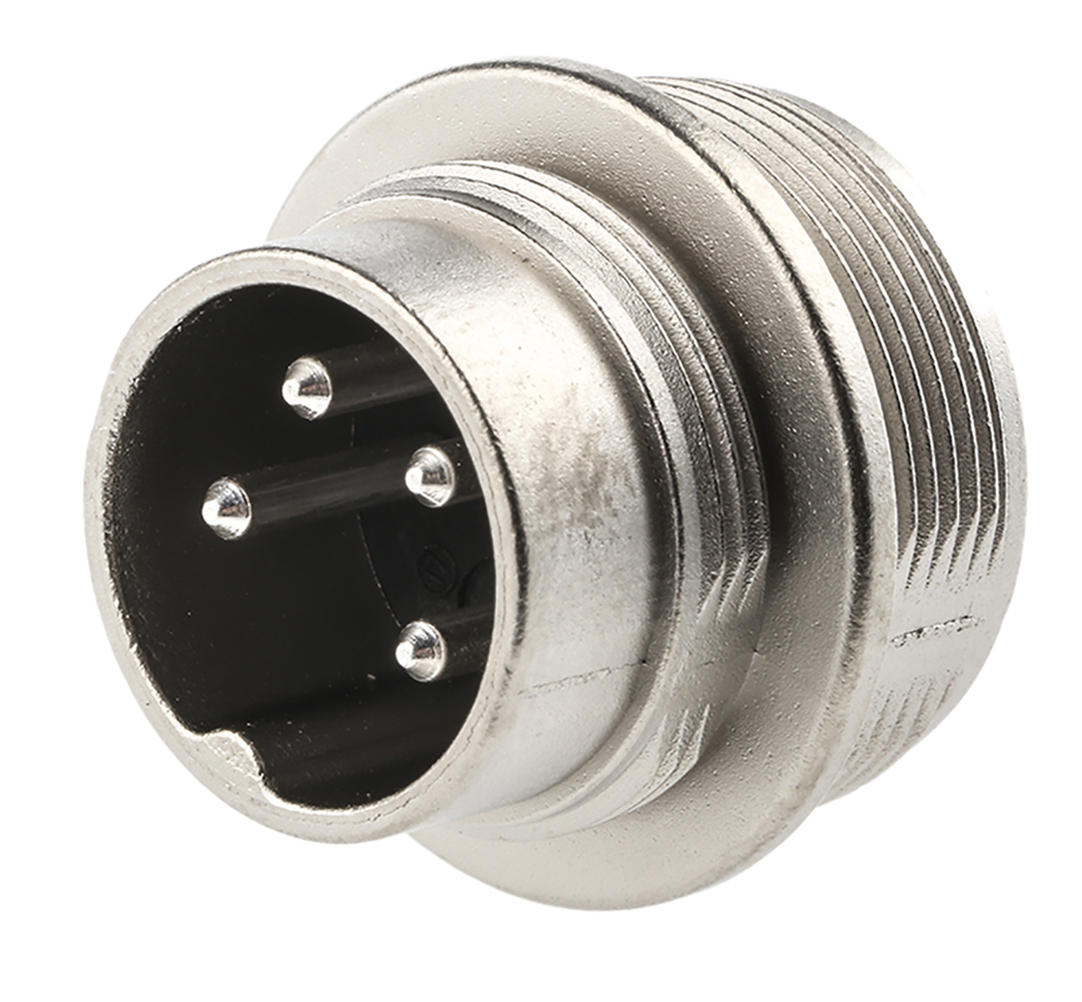 Amphenol Industrial, signalmate C091 4 Pole M16 Din Plug, 5.0A, 300 V IP40, Screw On, Panel Mount