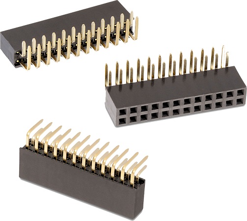 Wurth Elektronik WR-PHD Series Angled PCB Socket, 40-Contact, 2-Row, 2.54mm Pitch