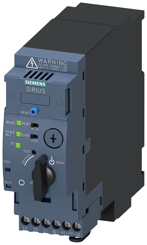 Siemens SIRIUS 3RA6 Load Feeder, DOL, 1.5 kW, 690 V ac, 3 Phase, IP20